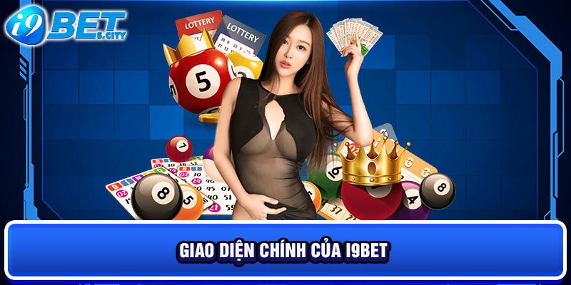 Giao diện chính của I9BET